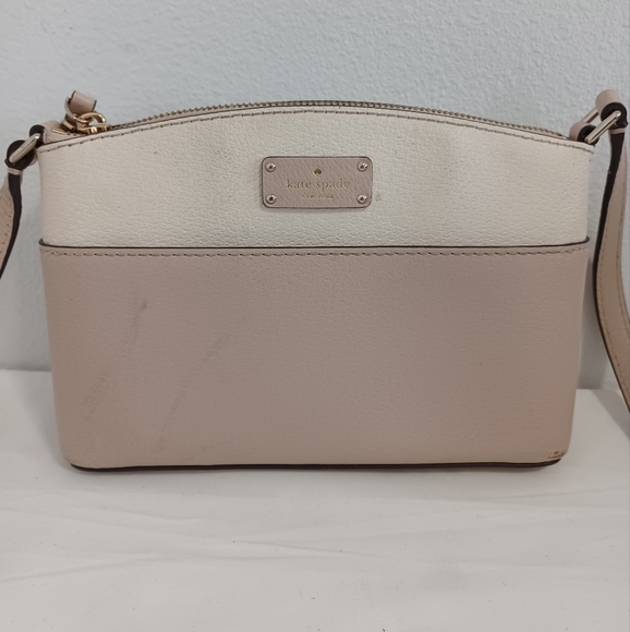 Kate Spade purse crossbody cream/tan - Picture 2 of 13